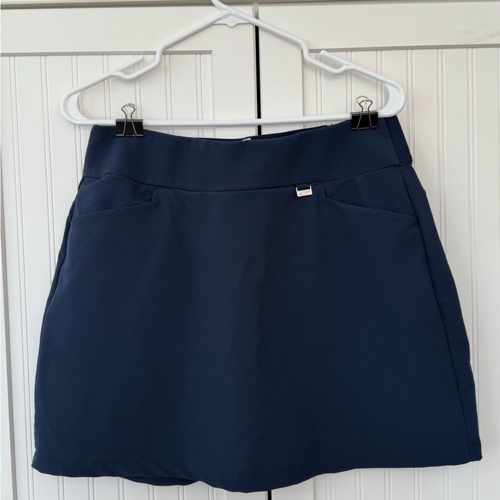 Greg Norman Navy Blue Golf Skirt - Size Medium